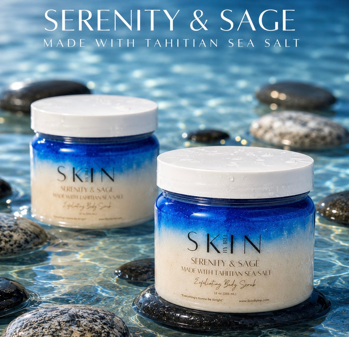 SERENITY & SAGE EXFOLIATING BODY SCRUB