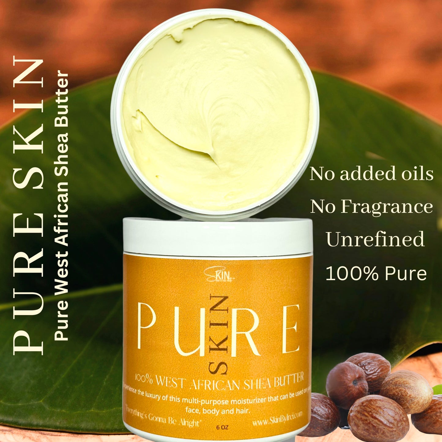 PURE SKIN West African Shea Butter