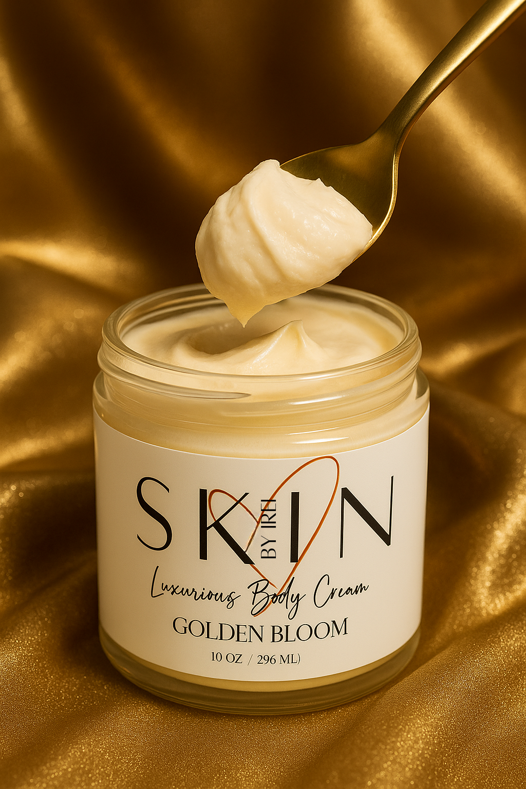 Luxury Gold SKIN Whip Spoon