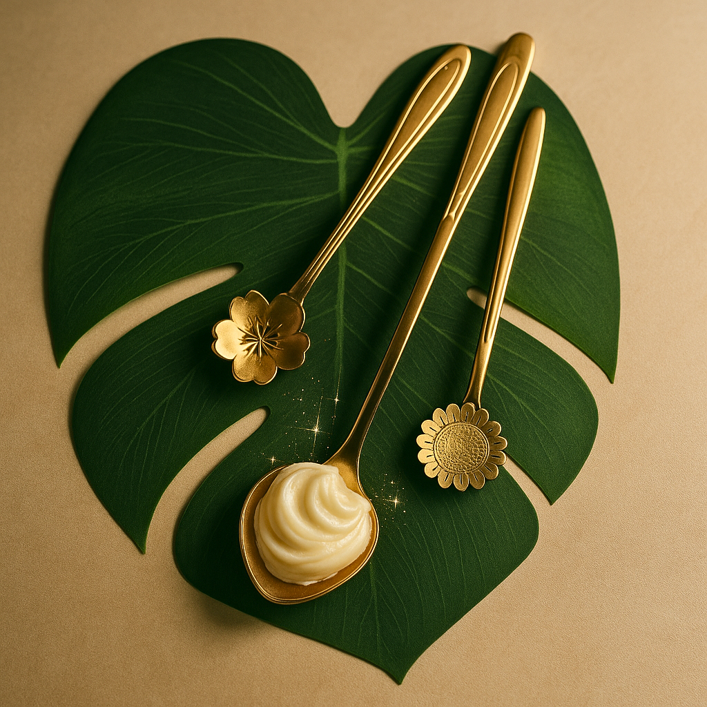 Luxury Gold SKIN Whip Spoon