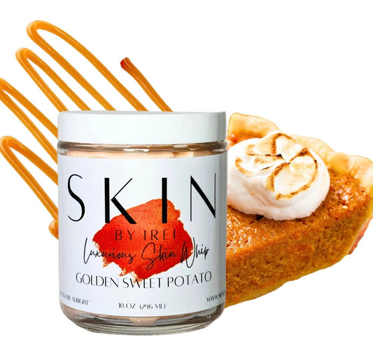 Golden Sweet Potato Skin Whip