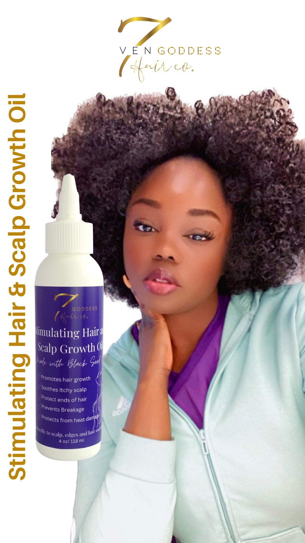 Stimulating Hair & Scalp Growth Oil